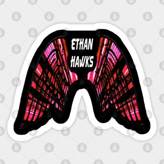 First ever Official Ethan Hawks Logo Sticker by FBW Wrestling 